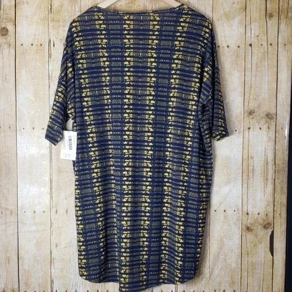 LulaRoe | Top | Size M | Navy & Gold - Picture 5 of 5